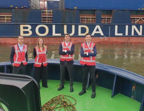 Histórica primera escala de Boluda Lines en el puerto de Róterdam
