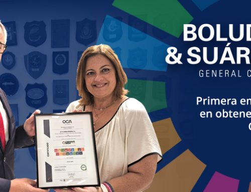 Boluda & Suárez, the first Spanish company to obtain Corporate Green Certification  by OCA Global